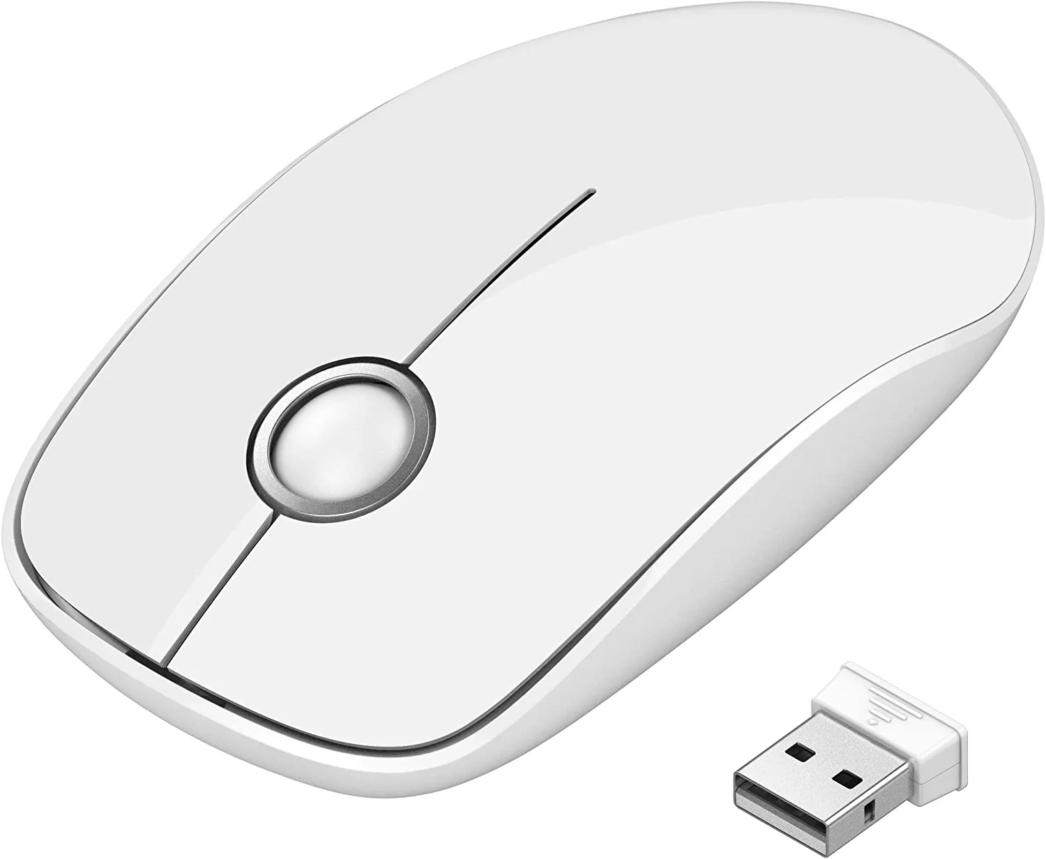 071 Mini 2.4G Slim Wireless Mouse with Latest Nano Receiver