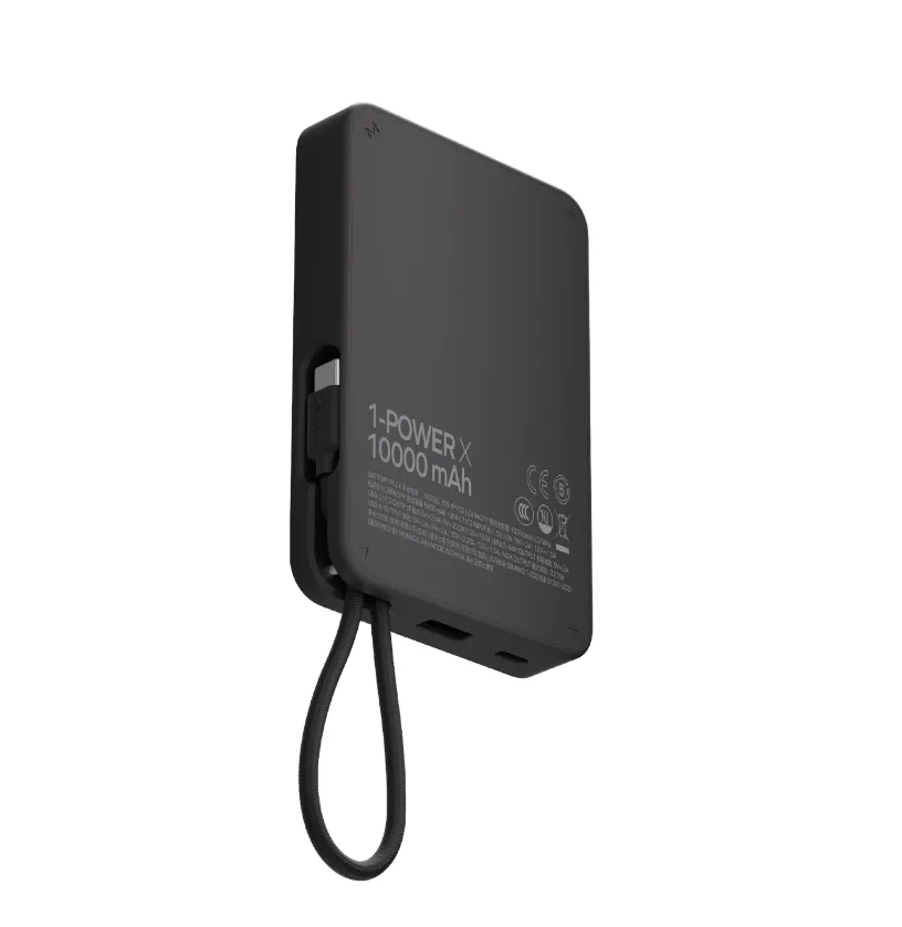 1-Power X Powerbank 10000mAh with USB-C Cable