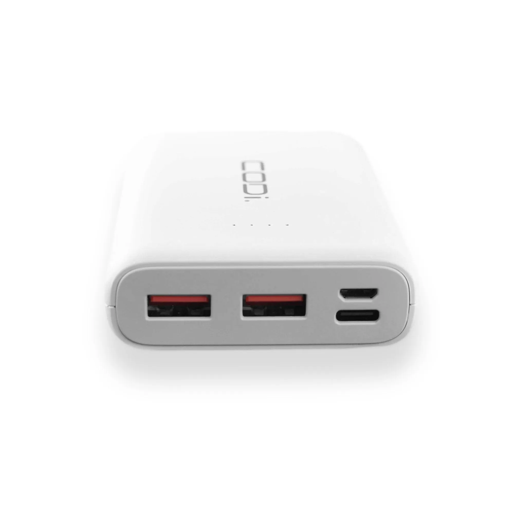 10,000mAh Quick Charge Powerbank w/ USB-C, USB-A (x2), Micro-USB