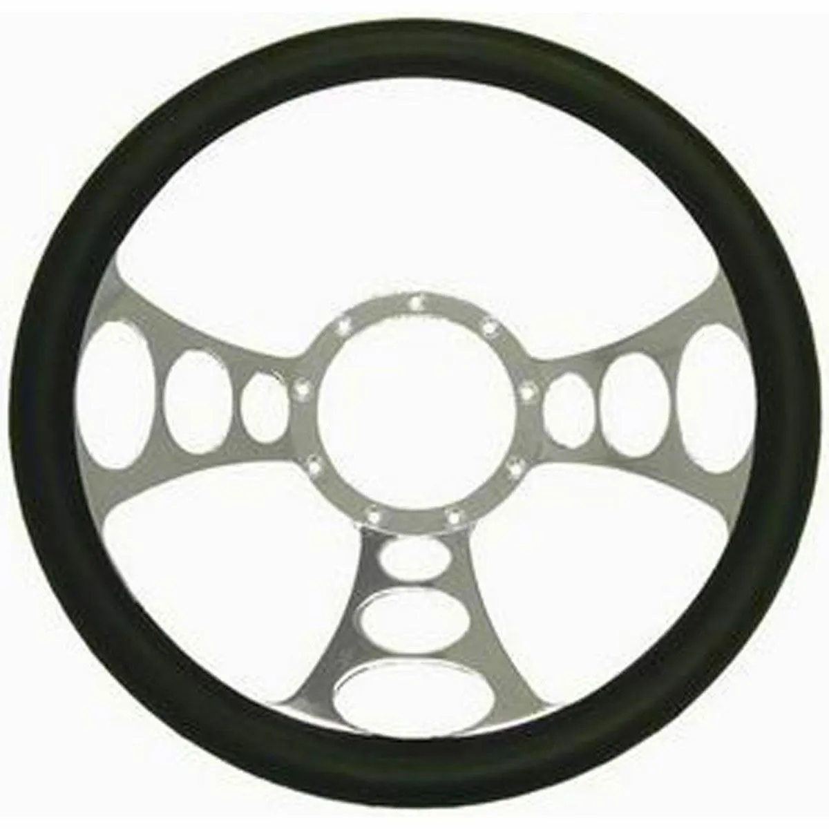 14" Orbitor Aluminium Steering Wheel (Chrome) RPCR5615