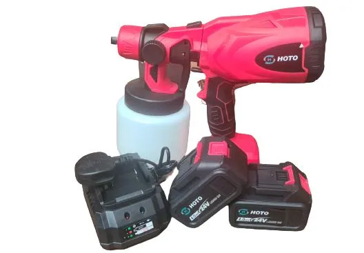 18V Portable Spray Gun Come with 2 Battery & 1 Charger | Model : SGE-CX33