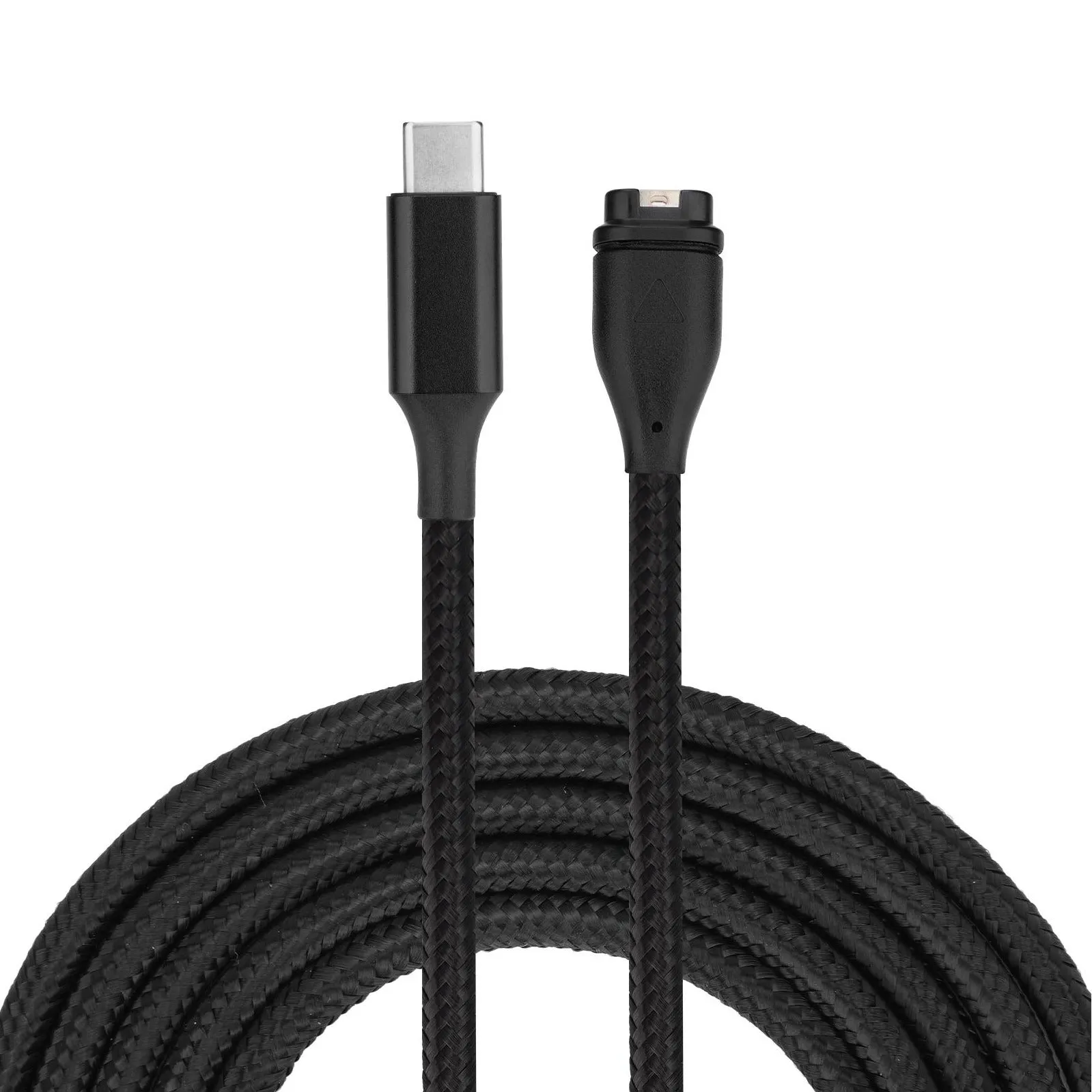 (1m) Garmin USB C Charging Nylon Charging Cable - Black