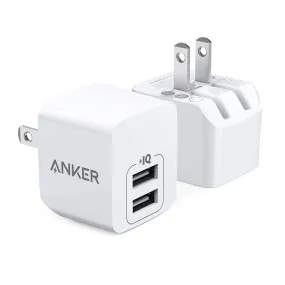 2-Pack Anker Dual Port Wall Charger