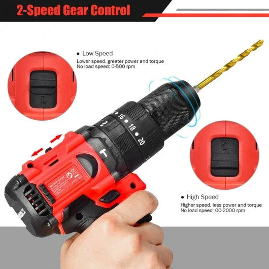 20V Cordless Brushless Hammer Drill Kit