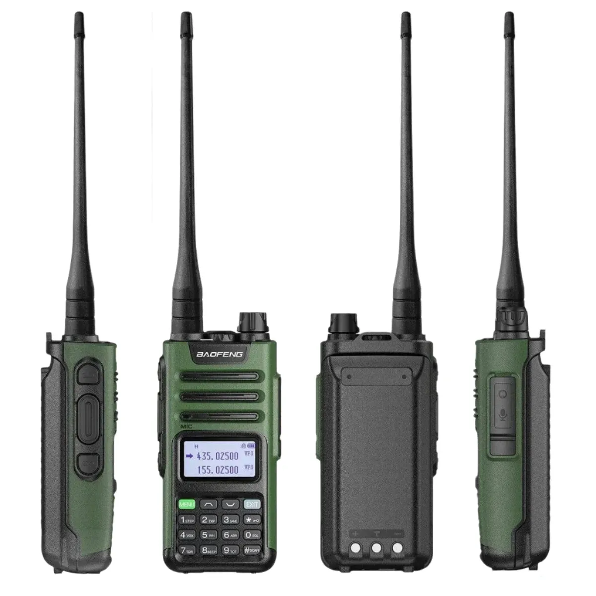 2PCS Baofeng M-13 Pro Air Band Walkie Talkie Wireless Copy Frequency NOAA Type-C AM FM Long Range UV-5R Ham Two Way Radio