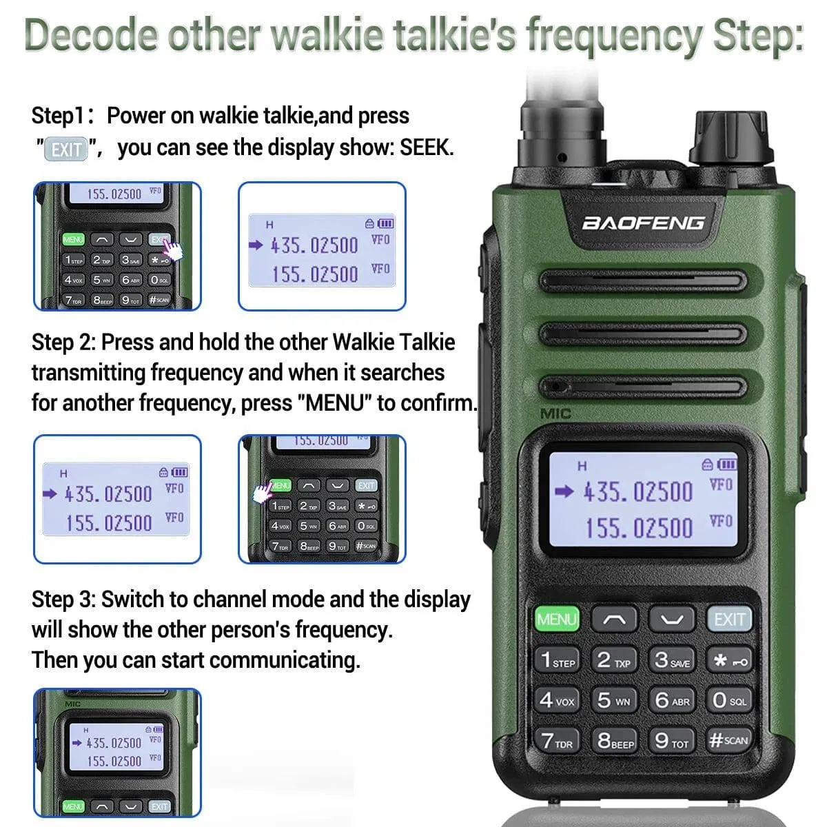 2PCS Baofeng M-13 Pro Air Band Walkie Talkie Wireless Copy Frequency NOAA Type-C AM FM Long Range UV-5R Ham Two Way Radio