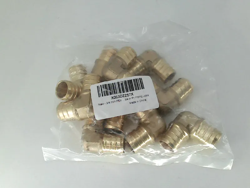 3 or 4 Inch PEX Coupling Fittings Pack of 10