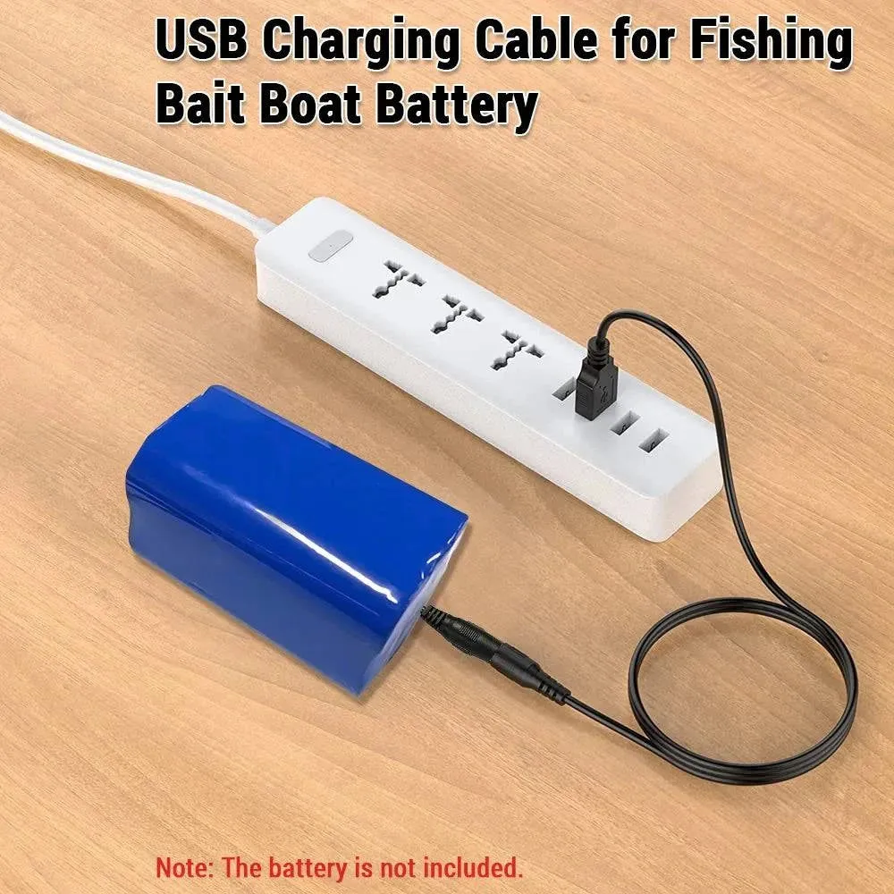 3.3ft USB Charging Cable Wire Cord Replacement for Fishing Bait Boat Battery Recharging Cable