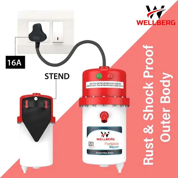 3L instant portable water heater/geyser for use home , office , restaurant , labs, clinics , saloon , beauty parlor