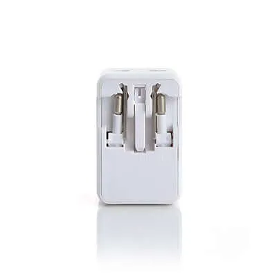 4 in 1 Plug Mini Travel Adaptor with USB Hub