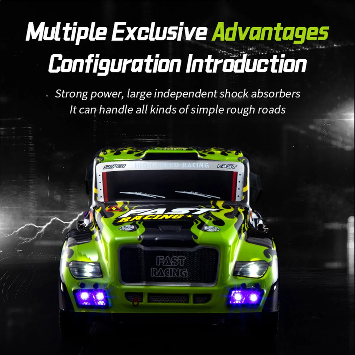 4WD Drift RC Car Electric Remote Control Fast Racing Car 2.4Ghz High Speed RC Car