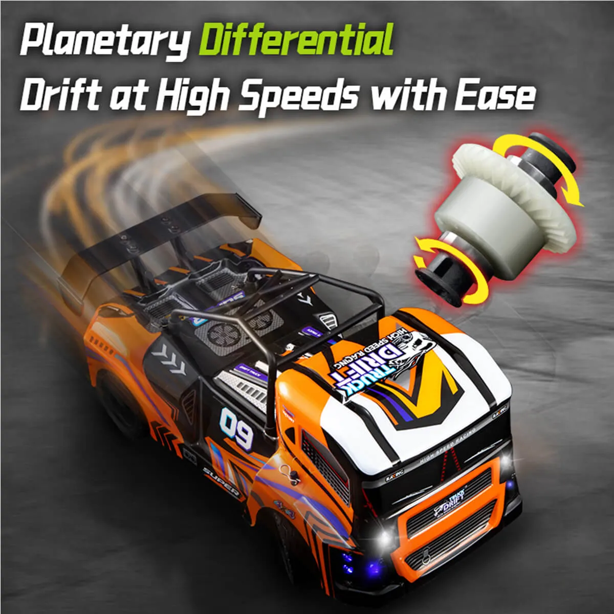 4WD Drift RC Car Electric Remote Control Fast Racing Car 2.4Ghz High Speed RC Car