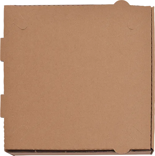 50 Pack Corrugated Pizza Box  - Kraft Cardboard