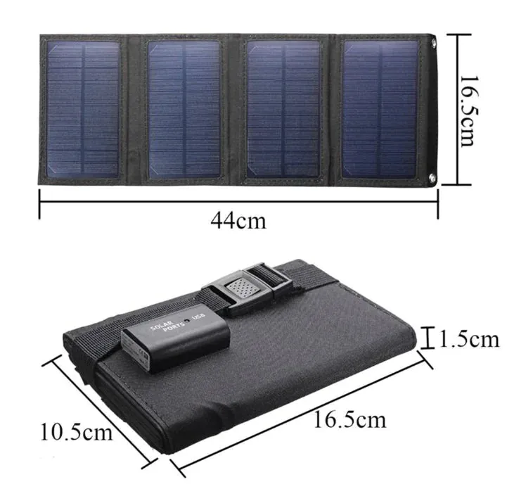 60W Outdoor Sunpower Foldable Solar Panel^