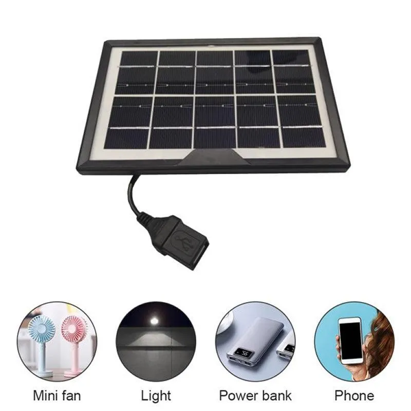 8W 6V USB Solar Panel Charger PI-84