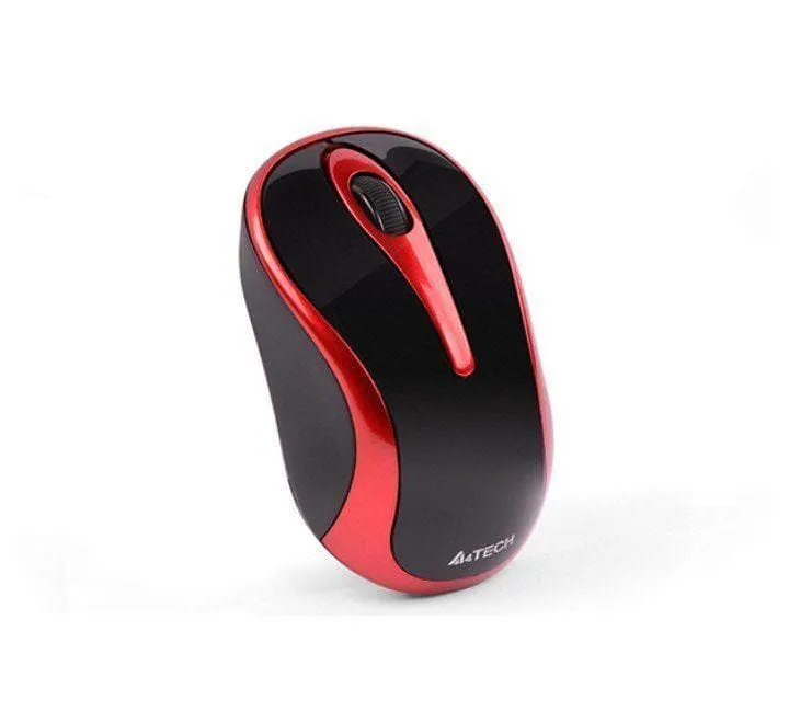 A4 Tech Wireless Mouse G3-280N (Black/Red)