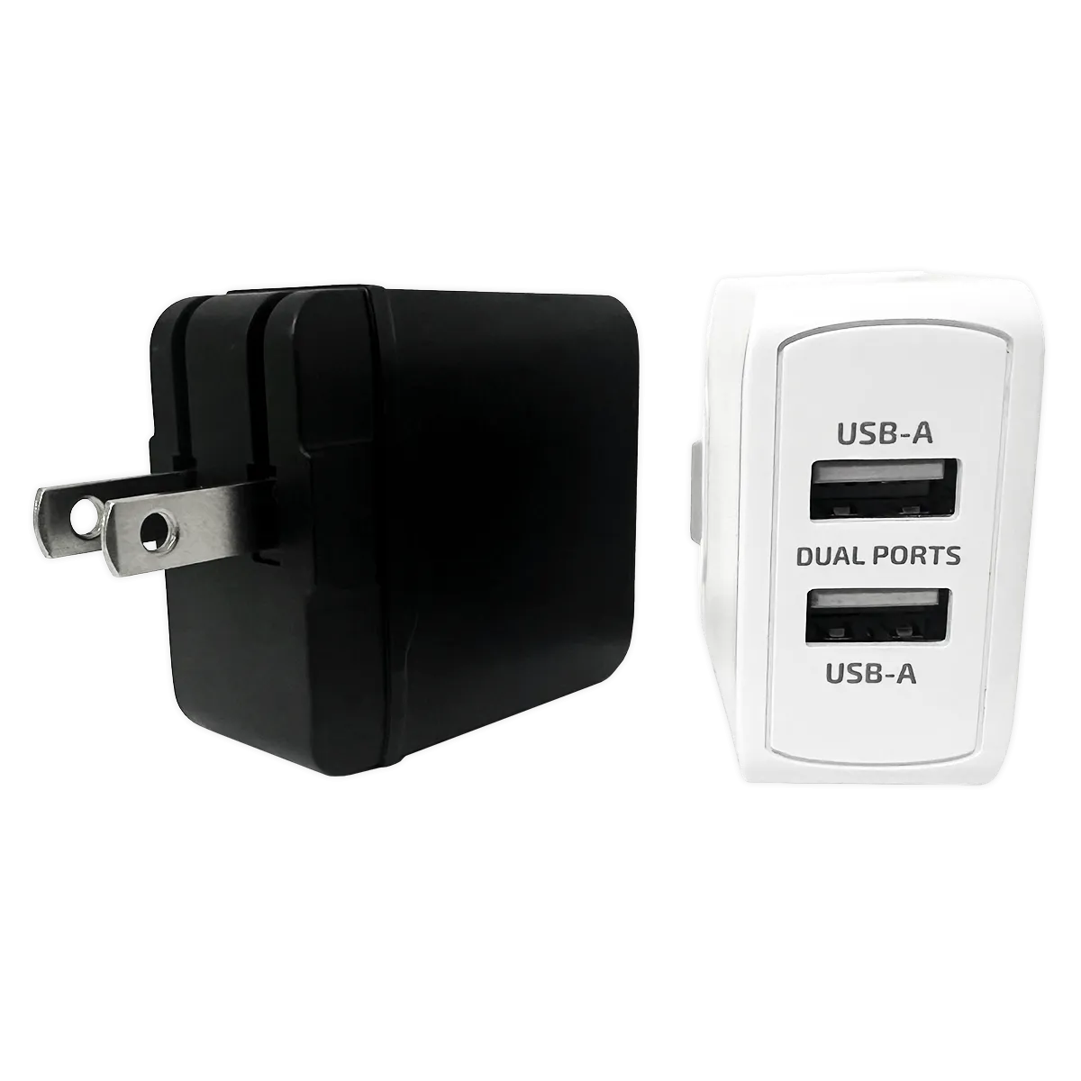 AC Wall Charger with Dual USB Port 2.4 Amp - 3 Pieces Per Pack 24629