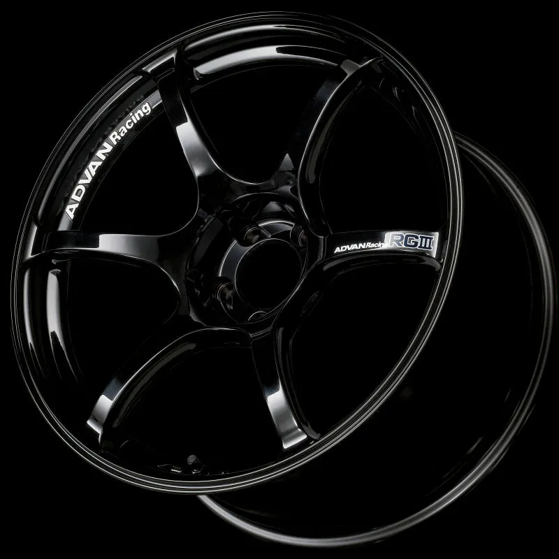 Advan RGIII 18x9.0  35 5-114.3 Racing Gloss Black Wheel