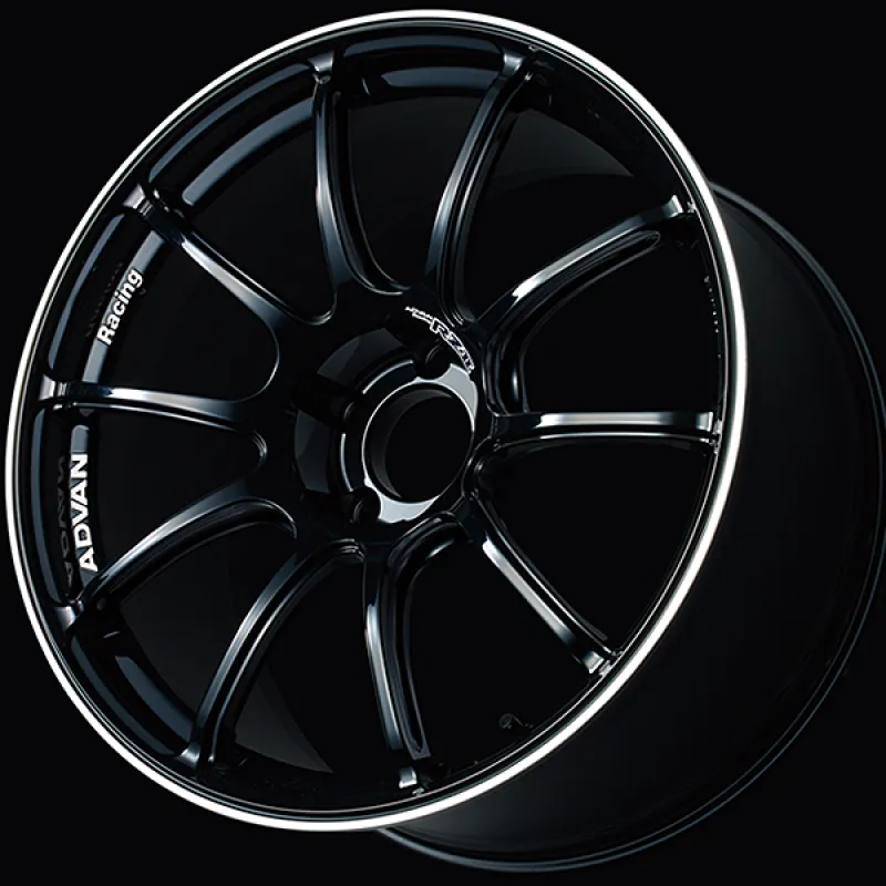 Advan RZII 17x7.5  38 4-100 Racing Gloss Black Wheel