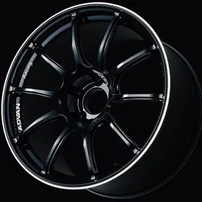 Advan RZII 17x7.5  38 4-100 Racing Gloss Black Wheel