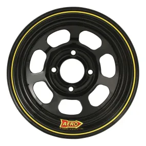 Aero 30 Series Roll Formed Wheel - Black - 13" x 8" - 2" Offset - 4 x 4.25" Bolt Circle - 16 lbs.