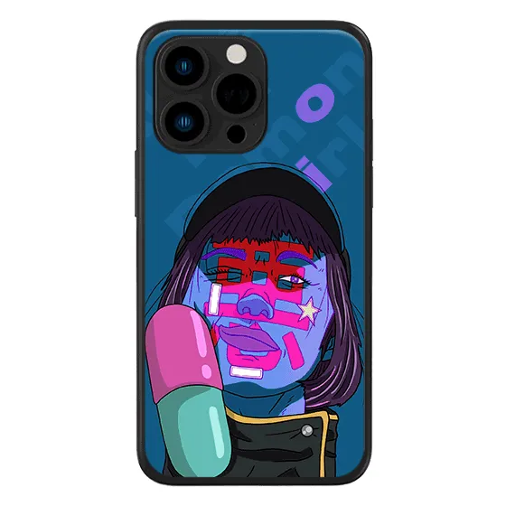 Akira Pill Demon Girl LED Case for iPhone