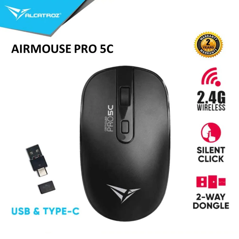 Alcatroz Wireless Mouse Airmouse Pro 5C