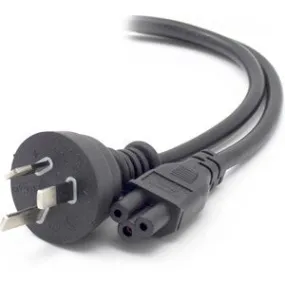 Alogic 1 Meter 3Prong Main Plug used for 3Pin Laptop Charger