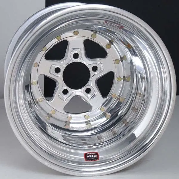 Aluma Star 15 x 14" Polished Wheel