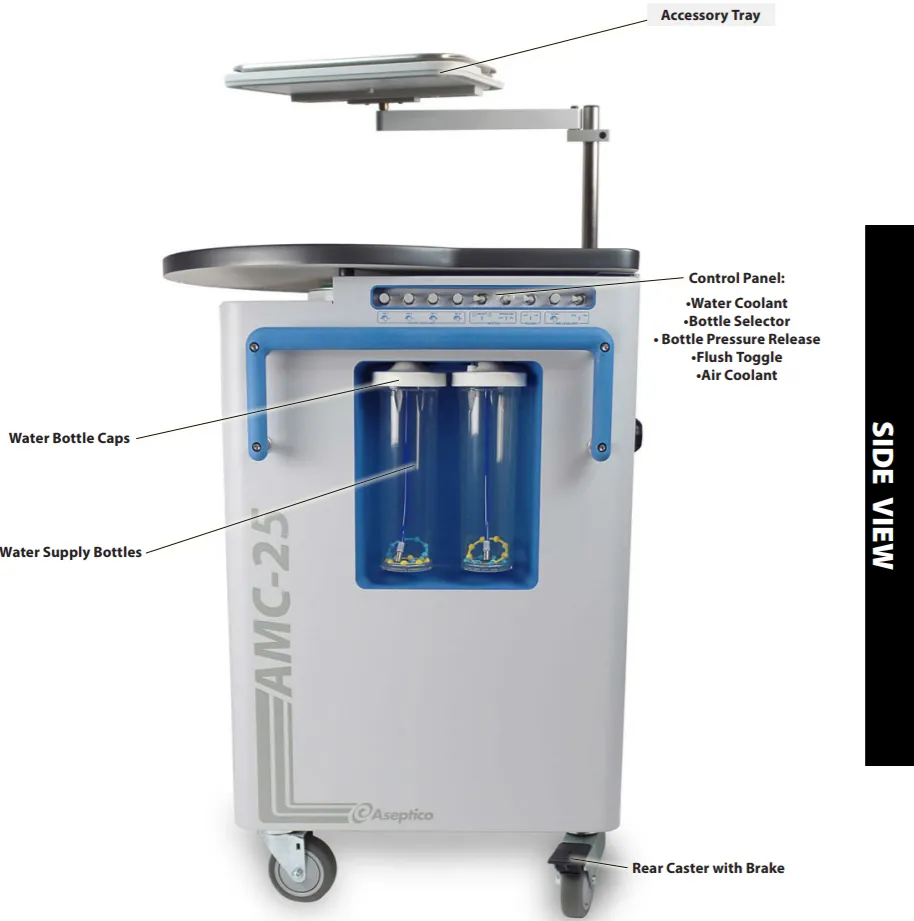 AMC-25 Mobile Dental Cart