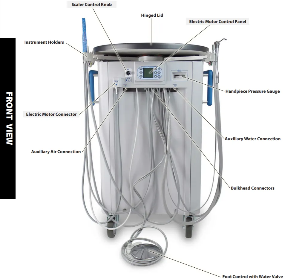 AMC-25 Mobile Dental Cart