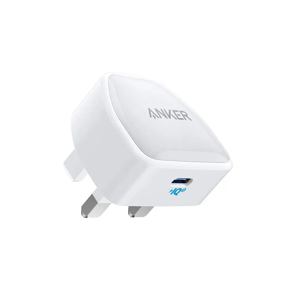 Anker Charger PowerPort III Nano 20W Type-C Charger UK White