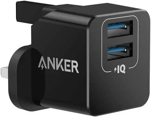 Anker PowerPort Mini Dual Port USB Charger (PowerIQ) - A2620