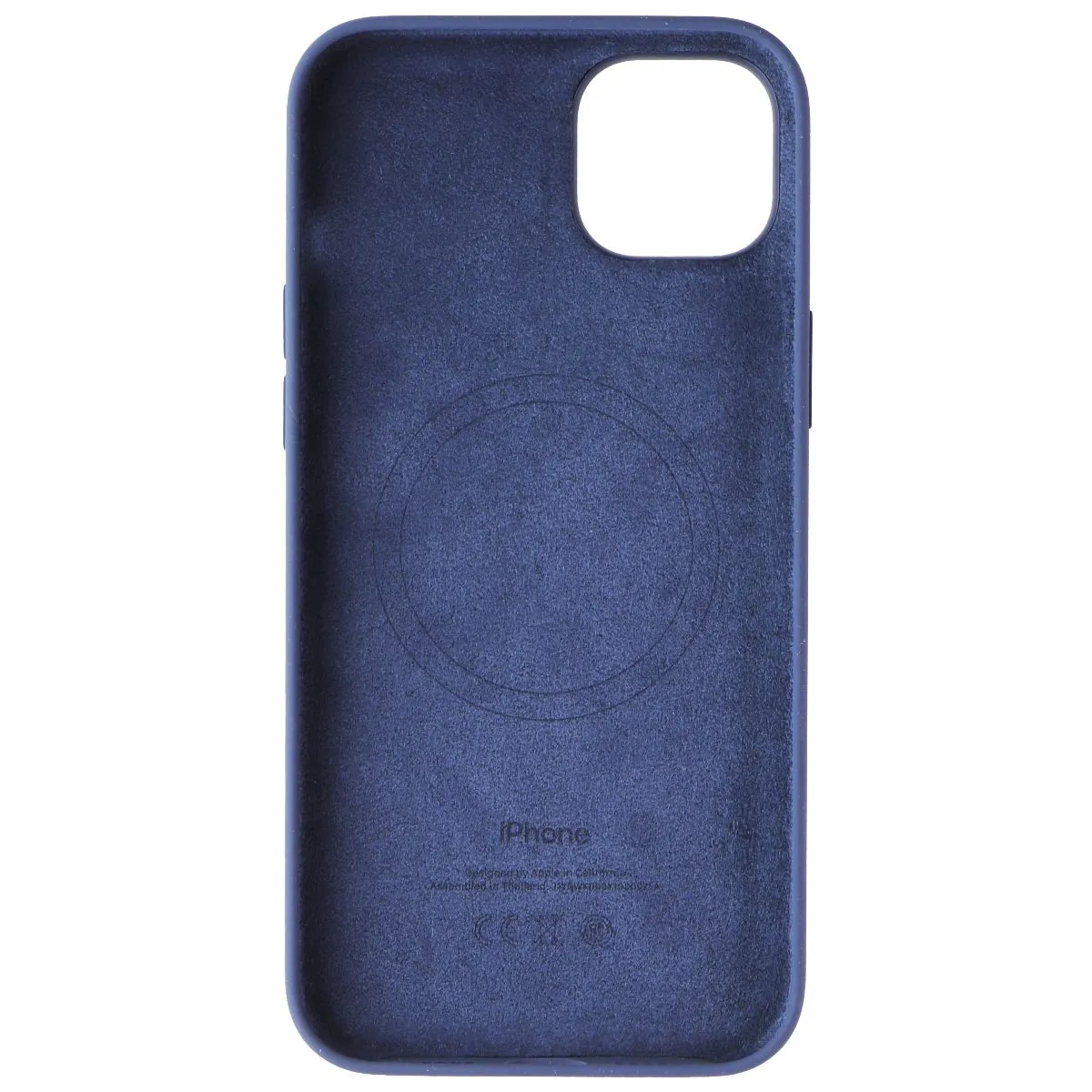 Apple Silicone Case for MagSafe for Apple iPhone 15 Plus - Storm Blue