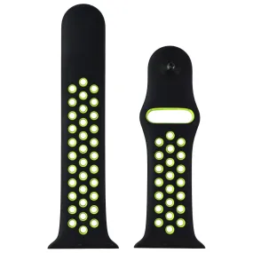 Apple Watch Nike Silicone Sport Band (42mm) - Black / Volt (S/M Only)