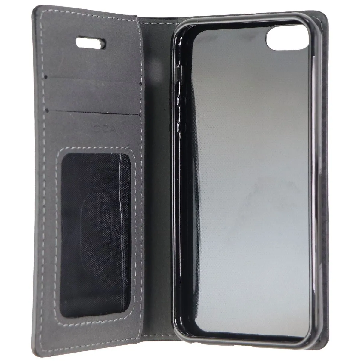 Avoca MobilePro Folio Wallet Case for Apple iPhone 5 / 5s / 5 SE (1st) - Black