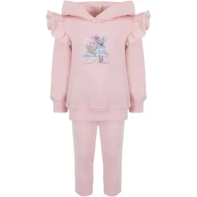 Baby Girls Pink Mouse Legging Set