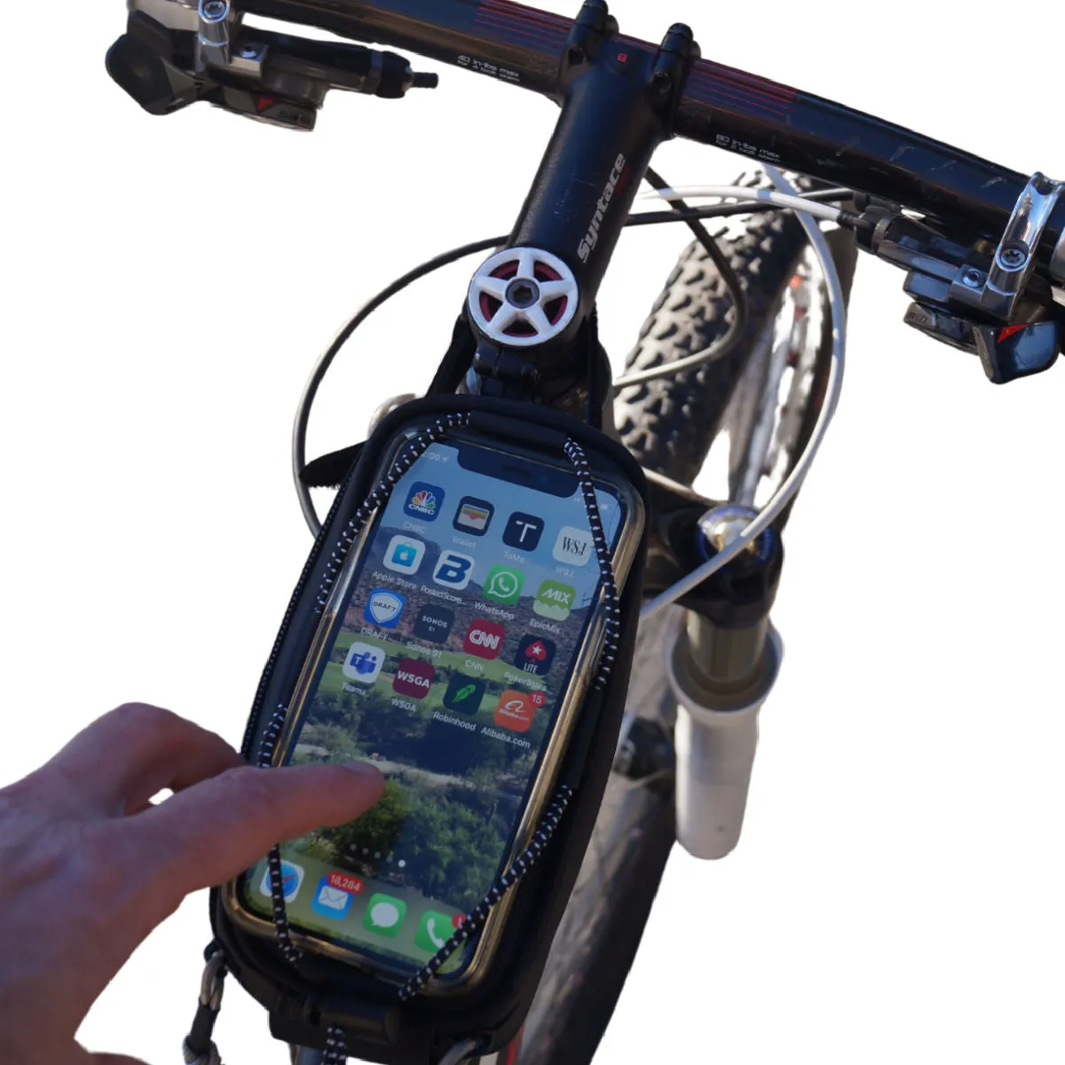 Bikase Elasto Beetle Bike Phone and Storage Bag