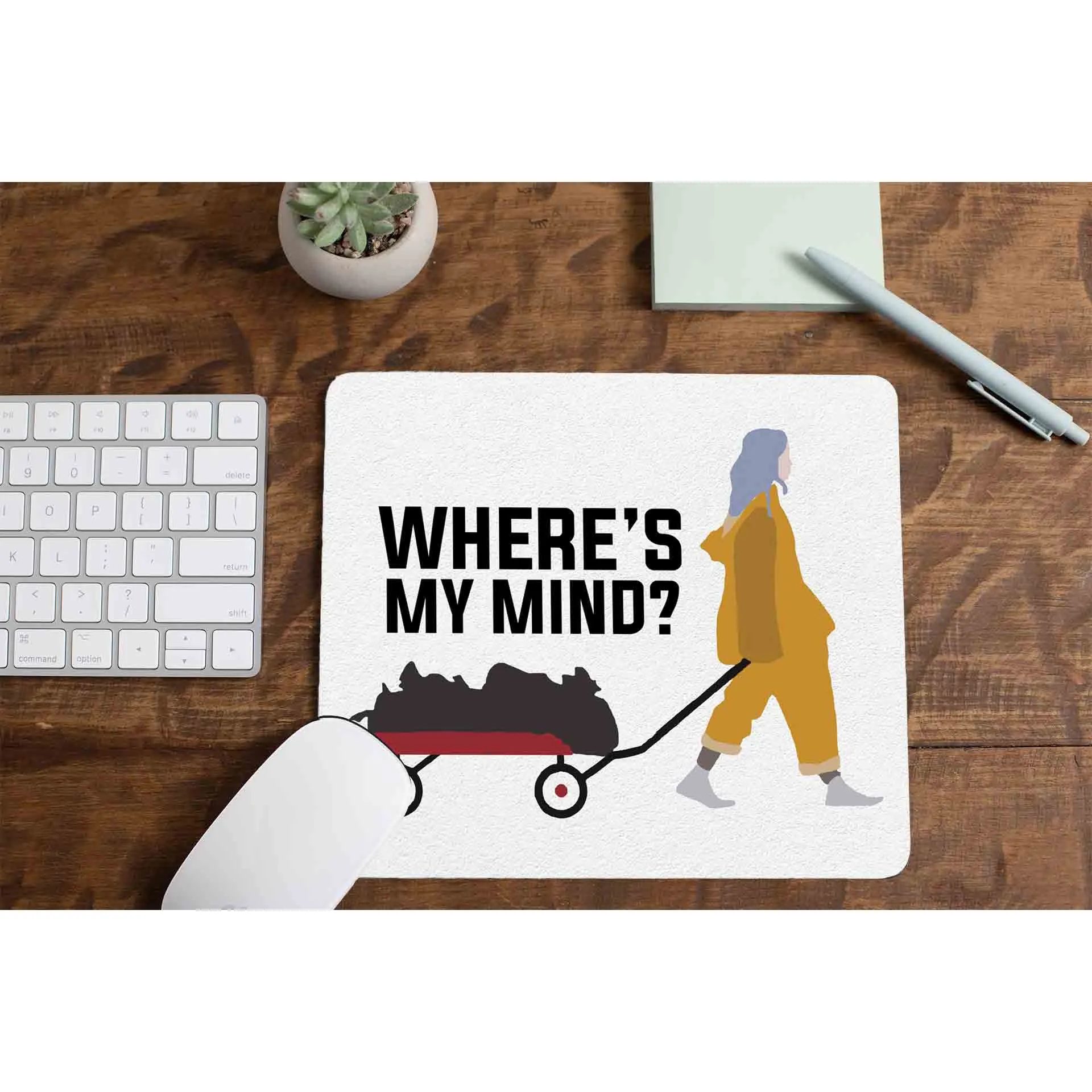 Billie Eilish Mousepad - Bellyache