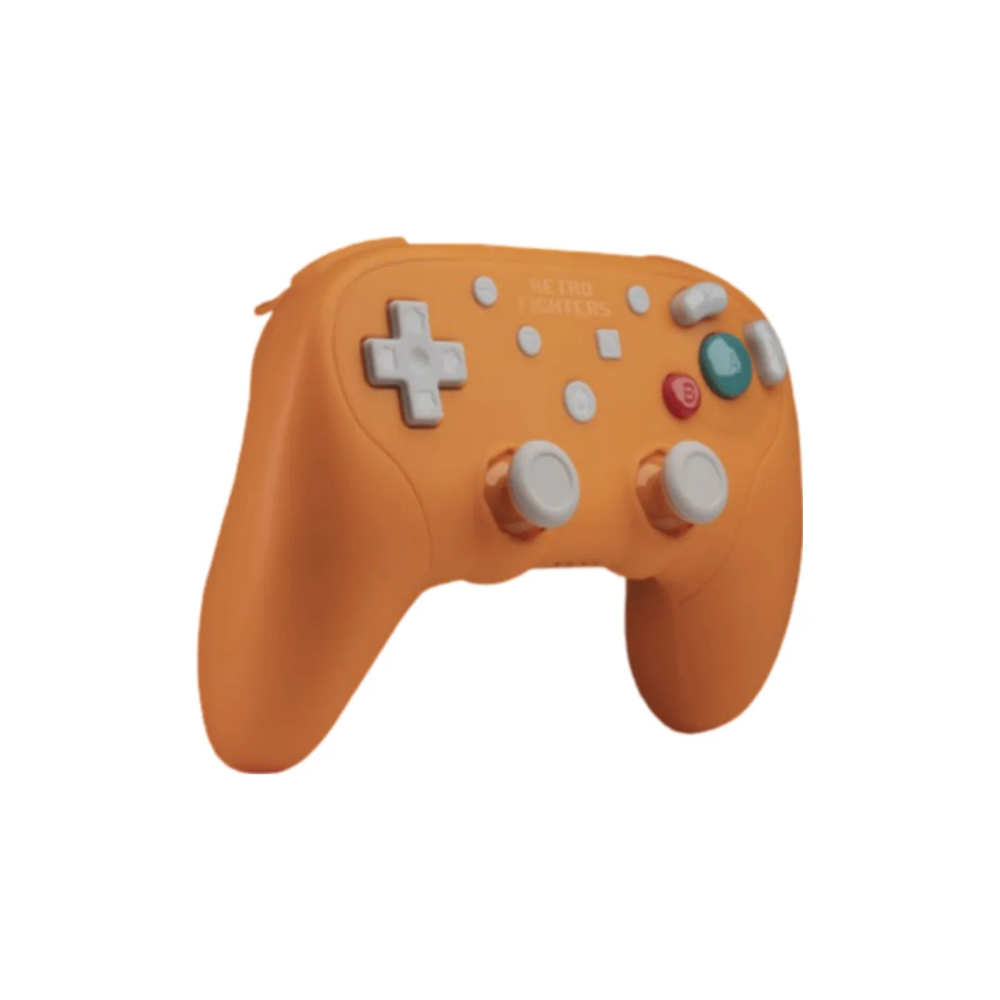 BladeGC wireless controller for Nintendo GameCube, Wii, Switch & PC 2.4G - Orange | Retro Fighters