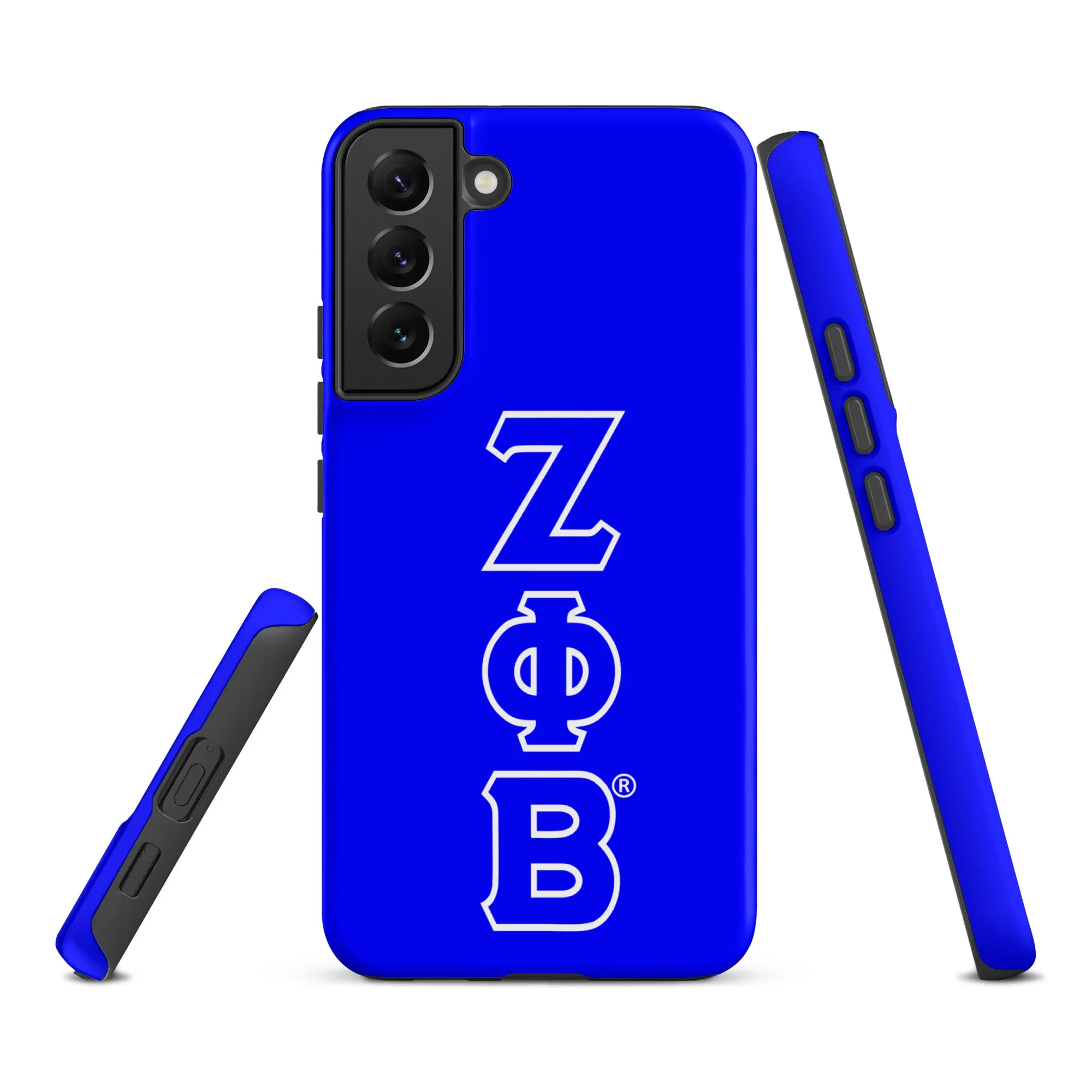 Blue ΖΦΒ Samsung Case