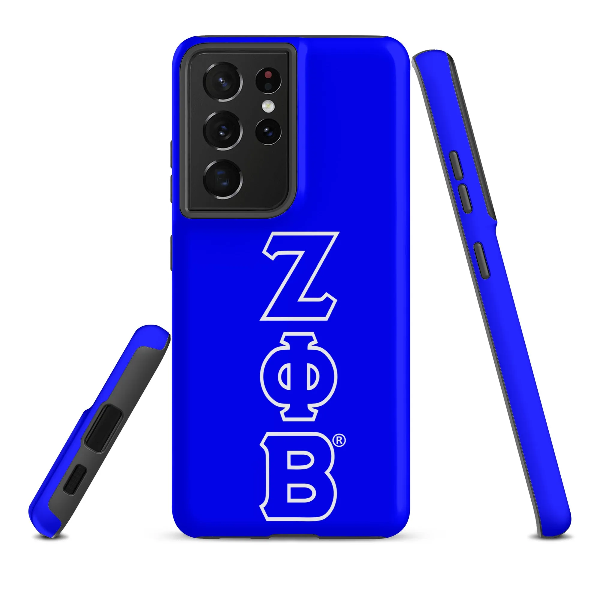 Blue ΖΦΒ Samsung Case