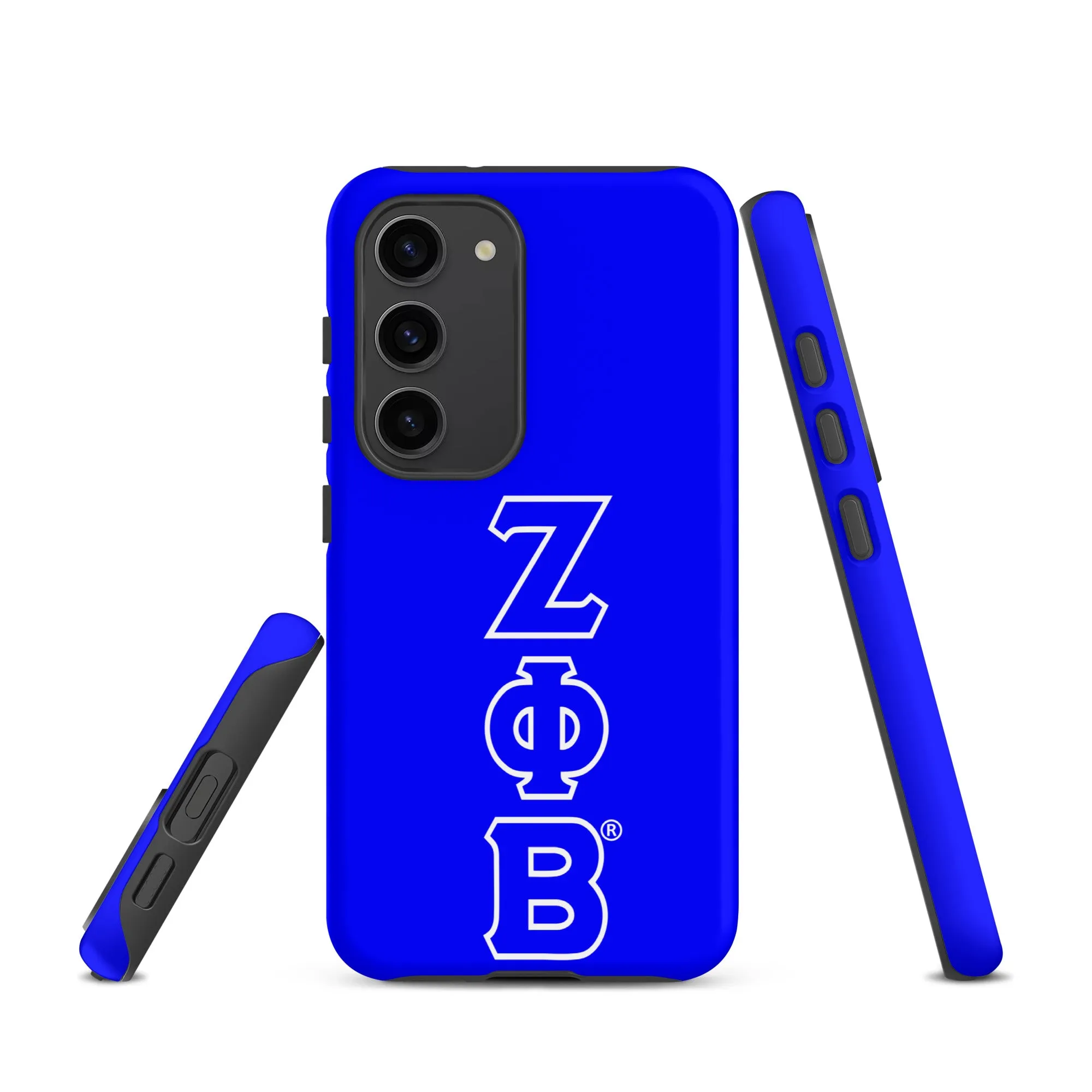 Blue ΖΦΒ Samsung Case