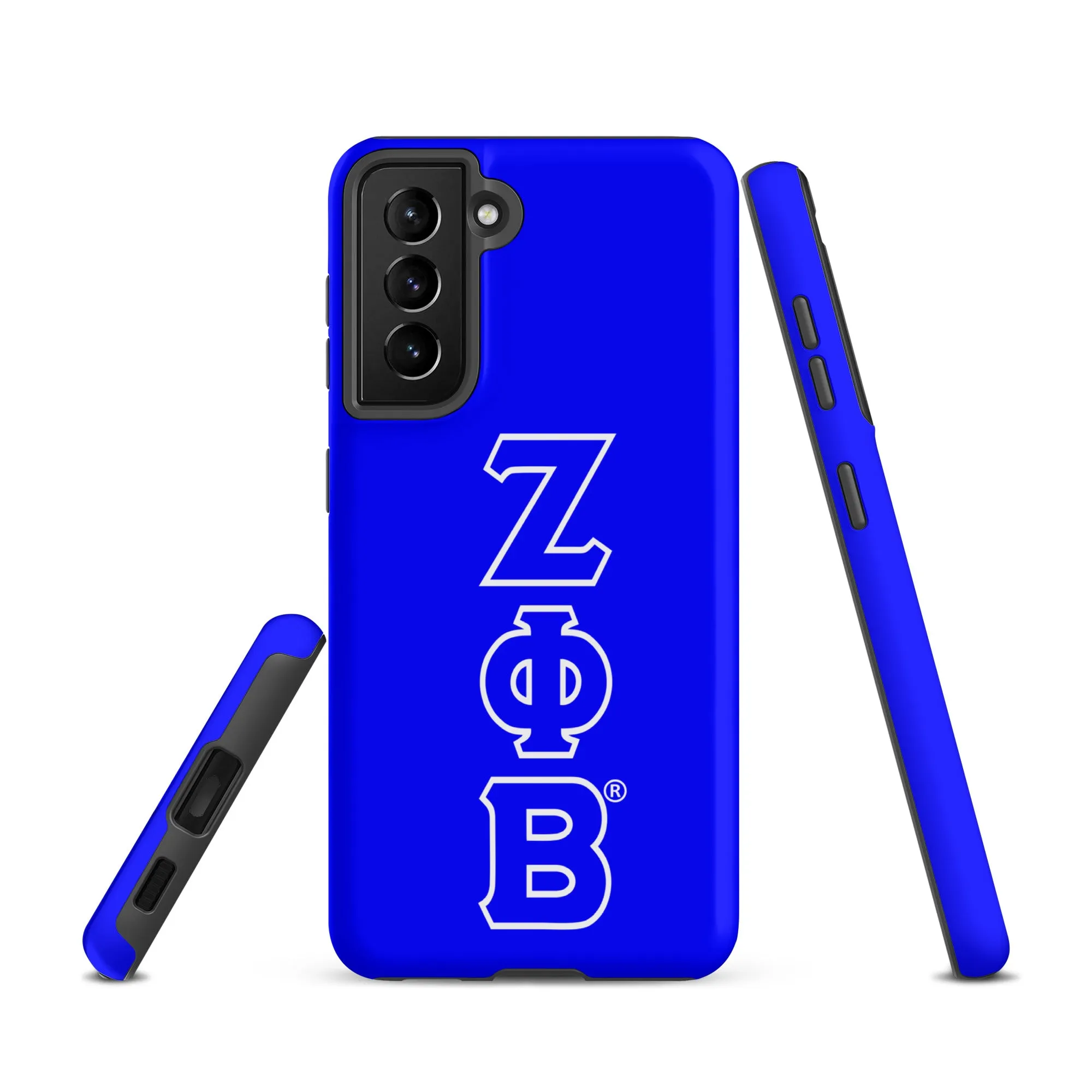 Blue ΖΦΒ Samsung Case