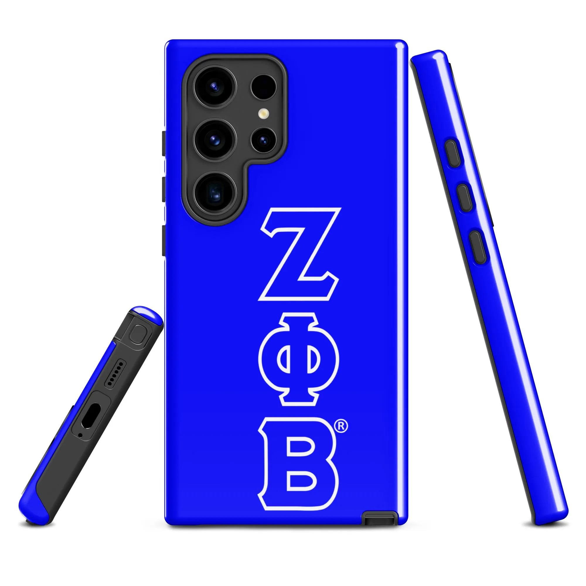 Blue ΖΦΒ Samsung Case