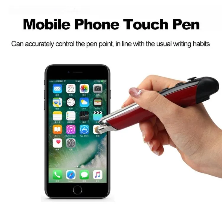 Bluetooth Capacitive Pen Mouse PR-08 - Multifunctional Wireless 4-Key Design