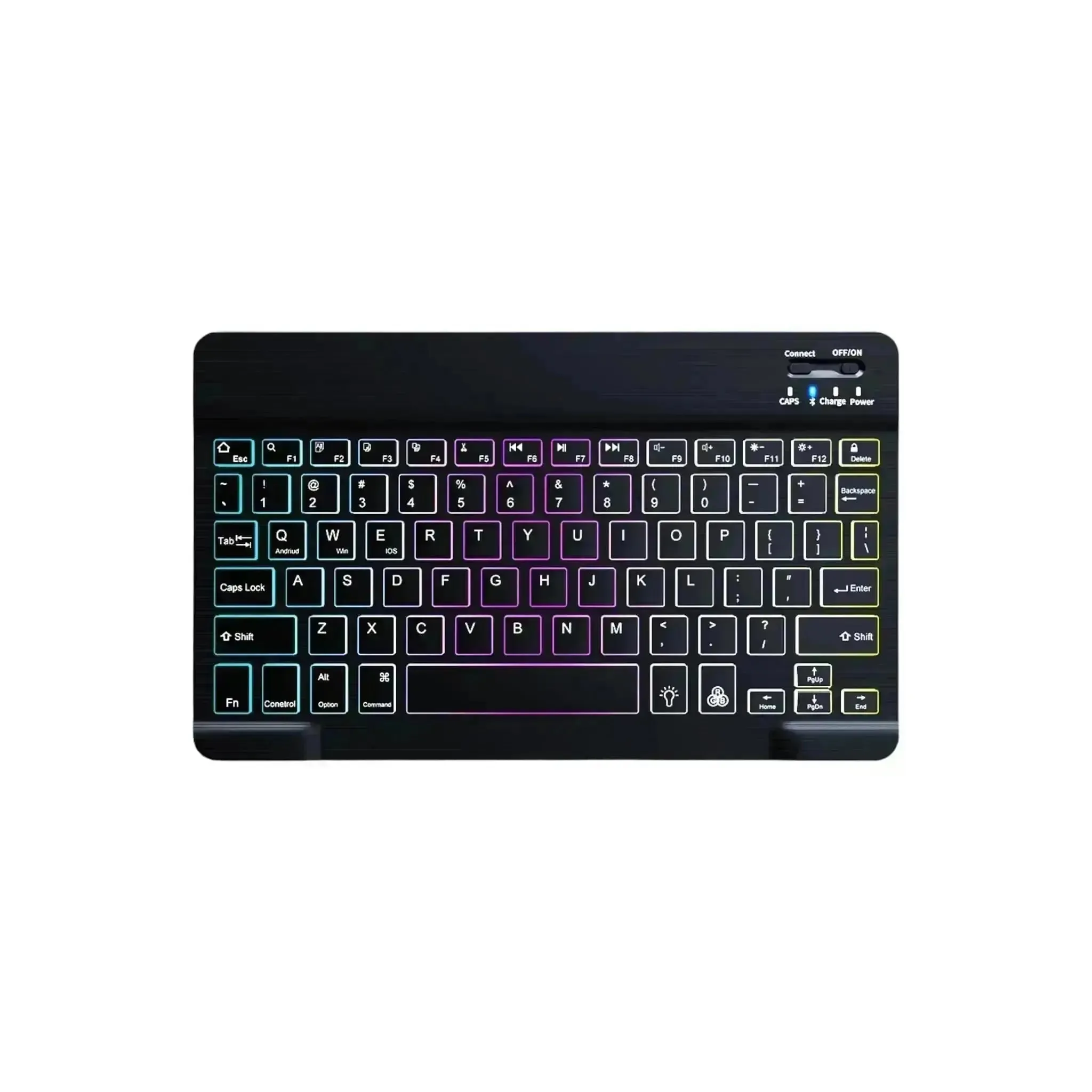 Bluetooth Keyboard Wireless Set – RGB Backlit for Android, iOS