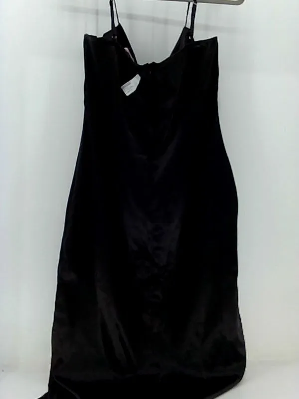 BLUSH & DAY Women's Black 3X-Large Formal Tank Dress