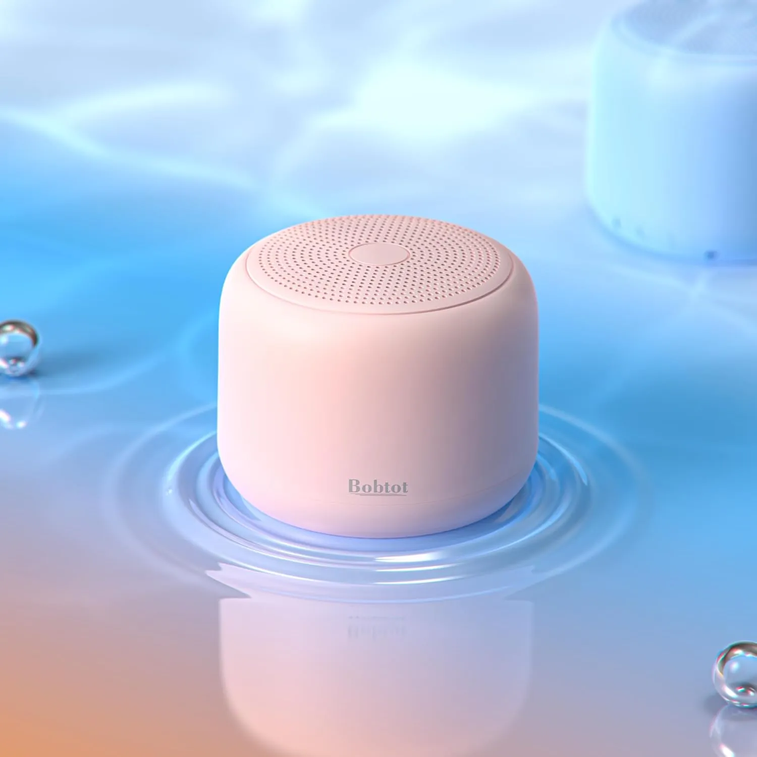 Bobtot Portable Bluetooth Speaker - Pink