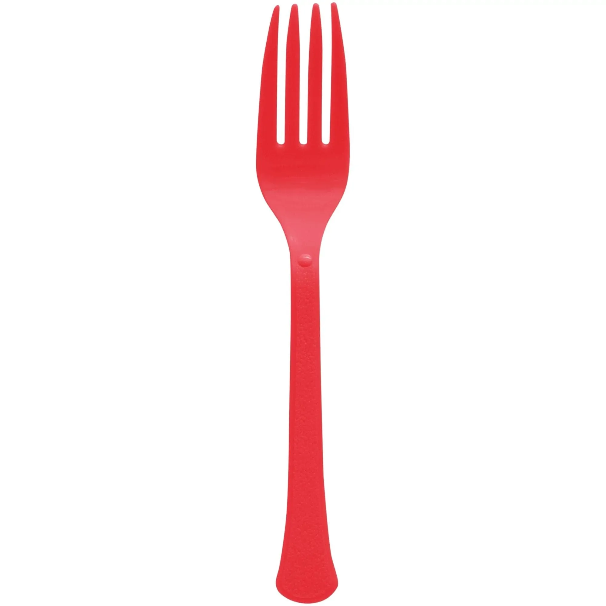 Boxed, Heavy Weight Forks - Apple Red